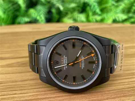 rolex milgauss bamford replica|rolex milgauss price new.